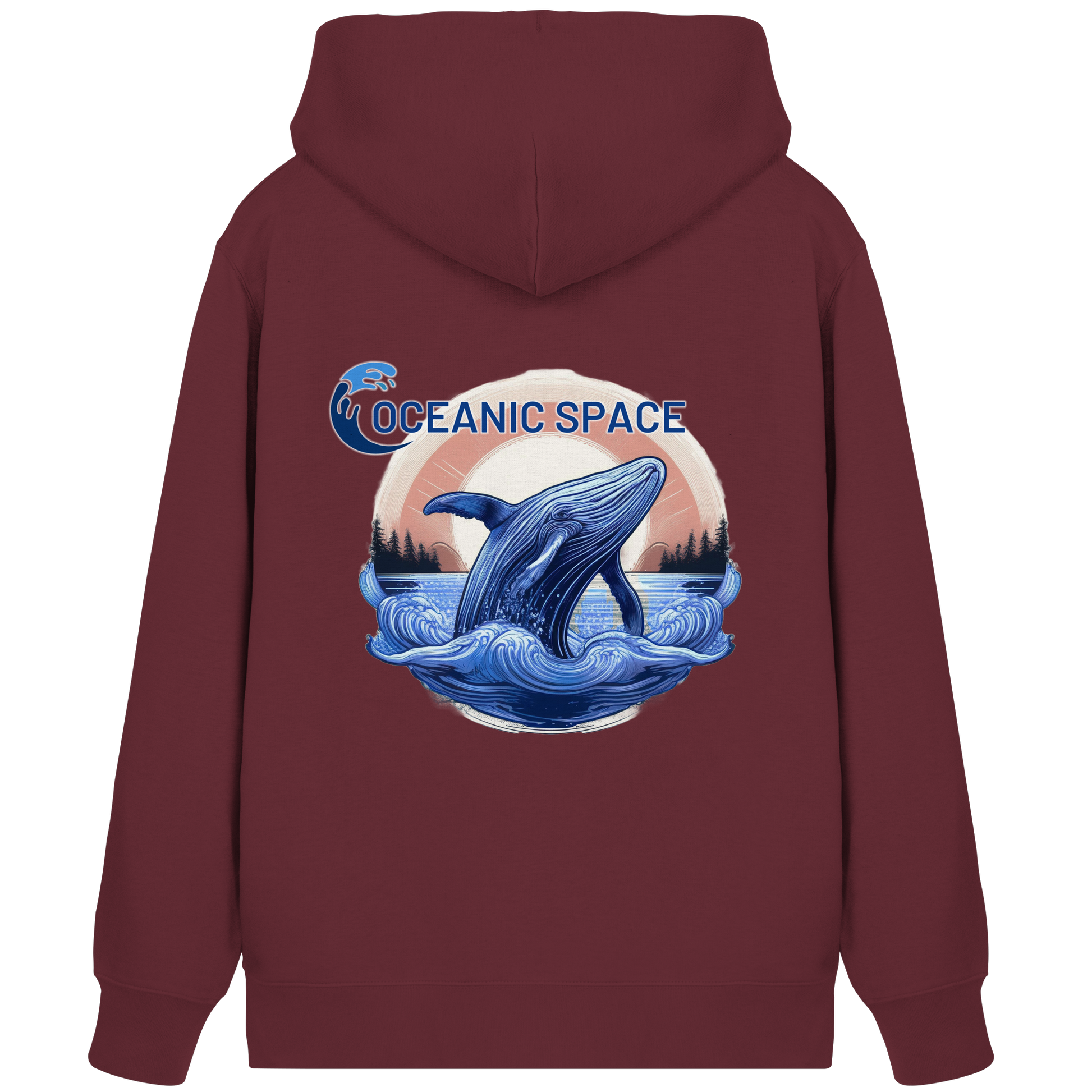 OCEANIC SPACE - Save our oceans - Organic Zipper - ThreadLabs