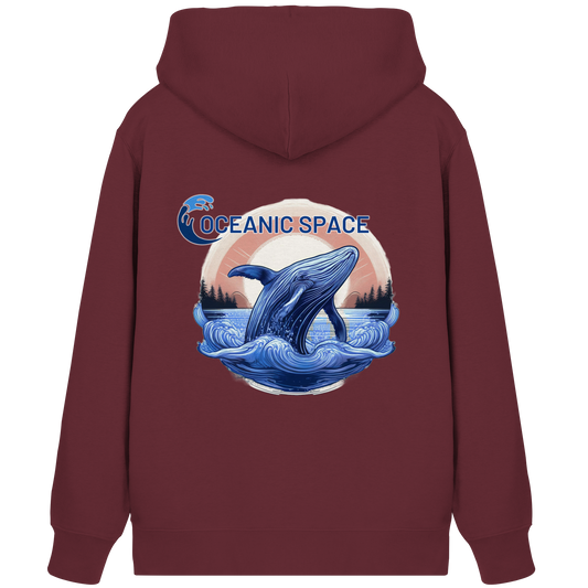OCEANIC SPACE - Save our oceans - Organic Zipper - ThreadLabs