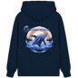 OCEANIC SPACE - Save our oceans - Organic Zipper - ThreadLabs