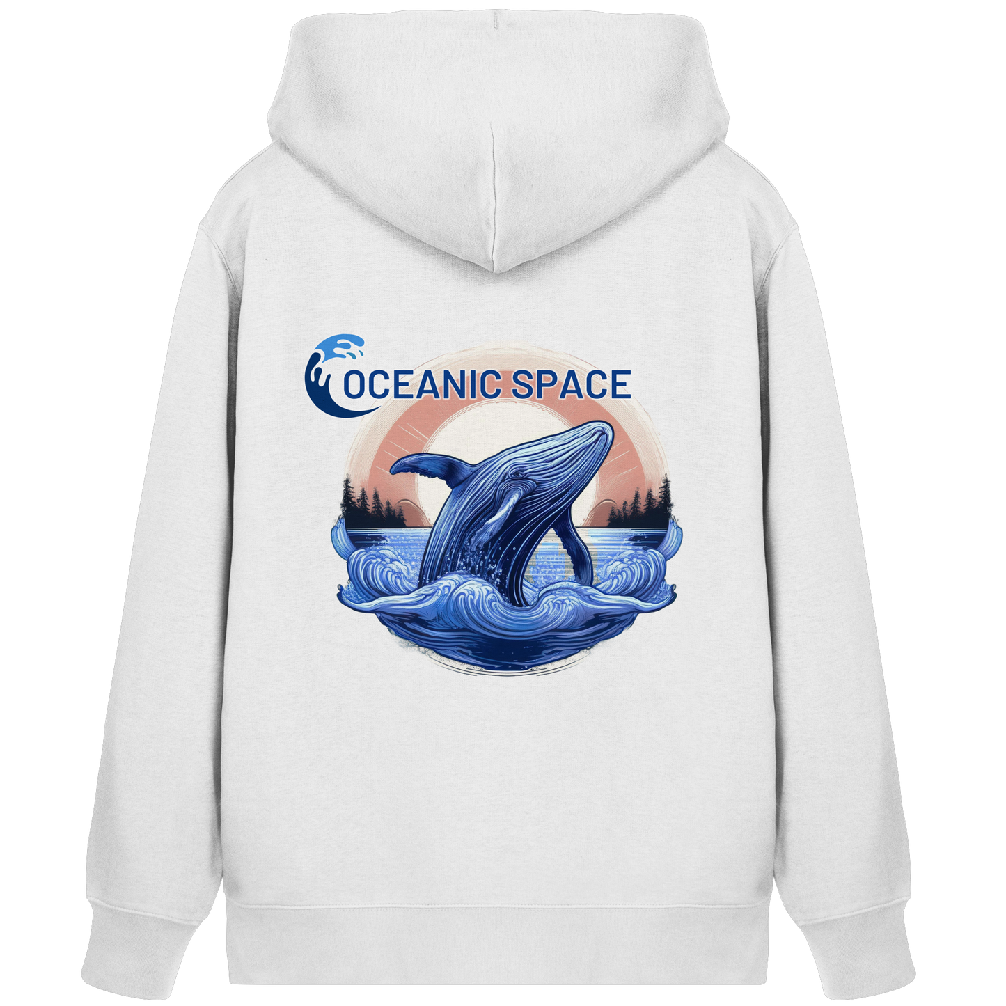 OCEANIC SPACE - Save our oceans - Organic Zipper - ThreadLabs