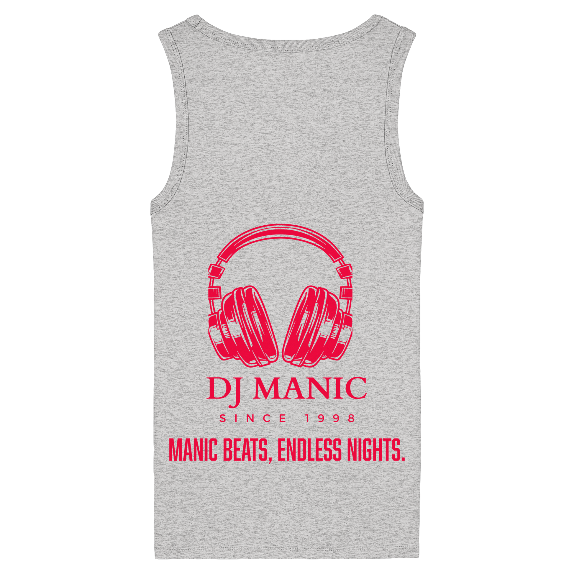 DJ Manic - Streetware - Womens Organic Fitted Tank Top - ThreadLabs
