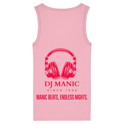 DJ Manic - Streetware - Womens Organic Fitted Tank Top - ThreadLabs