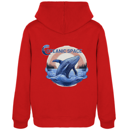 OCEANIC SPACE - Save our oceans - Womens Organic Hoodie B&C - ThreadLabs