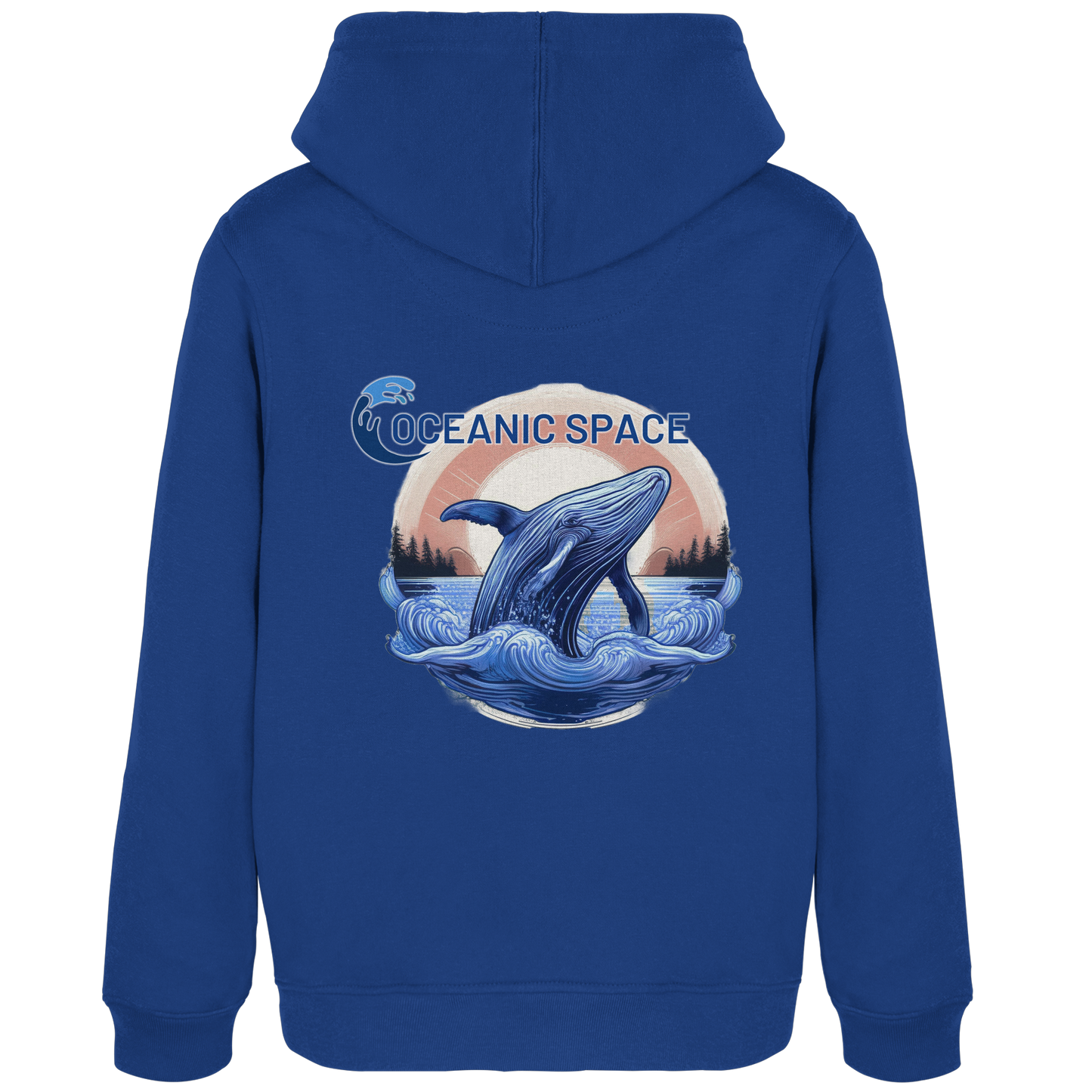 OCEANIC SPACE - Save our oceans - Womens Organic Hoodie B&C - ThreadLabs