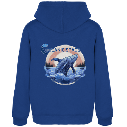 OCEANIC SPACE - Save our oceans - Womens Organic Hoodie B&C - ThreadLabs