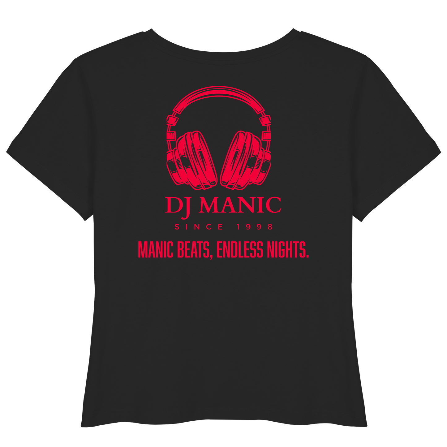 DJ Manic - Streetware - Womens Organic Lightweight T-Shirt - ThreadLabs