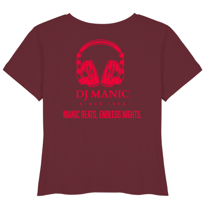 DJ Manic - Streetware - Womens Organic Lightweight T-Shirt - ThreadLabs