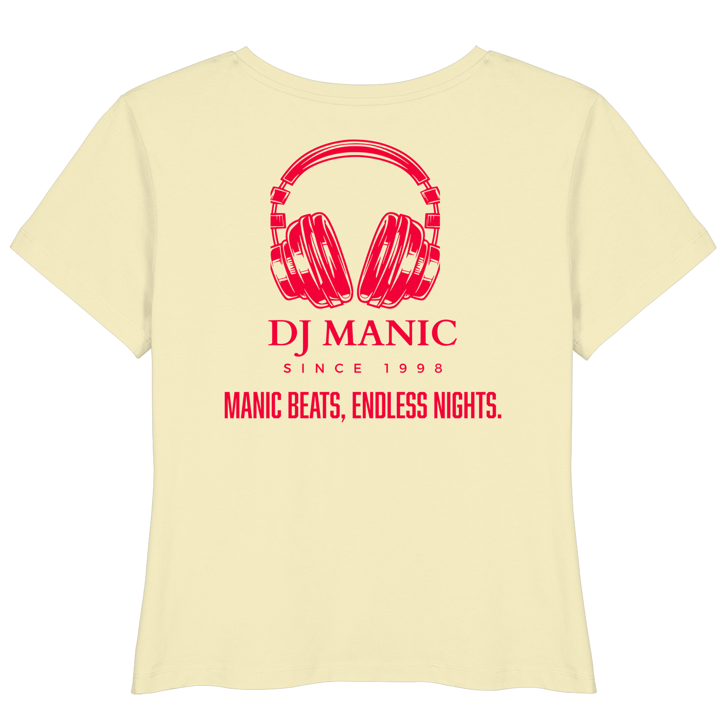 DJ Manic - Streetware - Womens Organic Lightweight T-Shirt - ThreadLabs