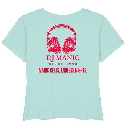 DJ Manic - Streetware - Womens Organic Lightweight T-Shirt - ThreadLabs