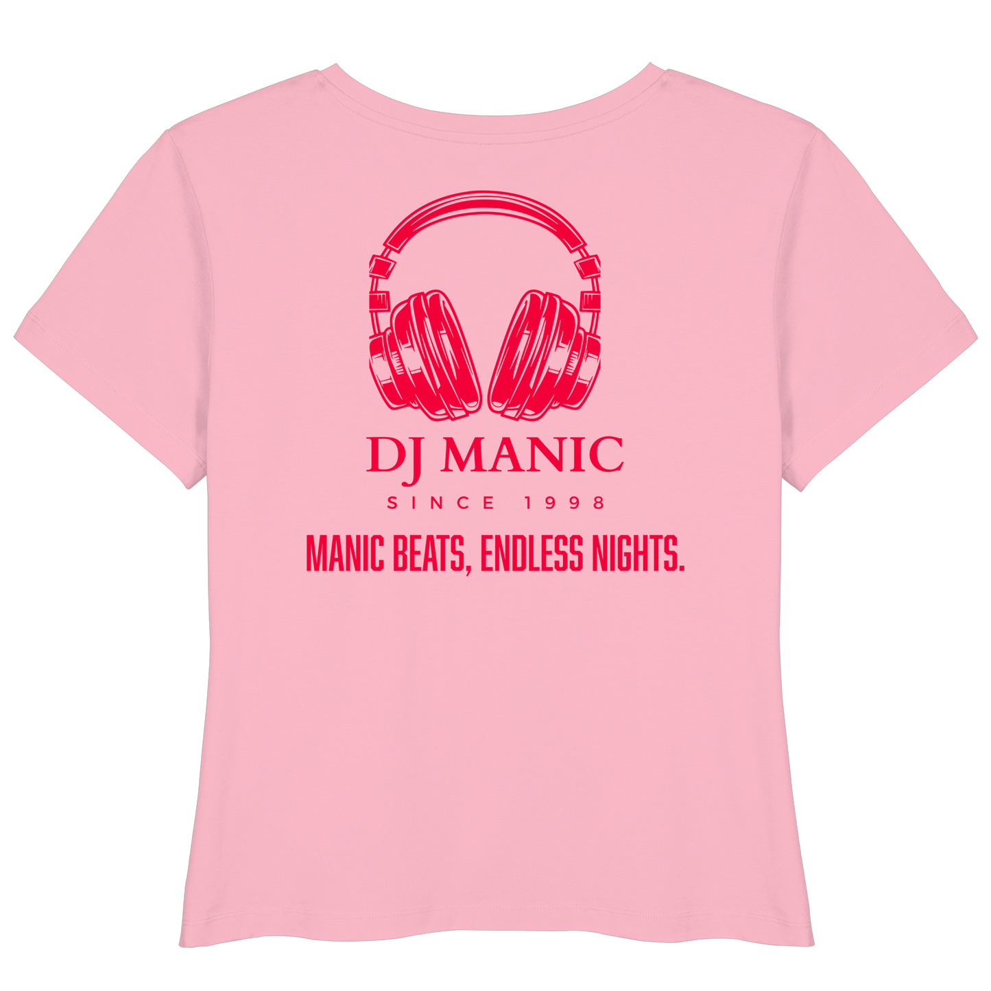 DJ Manic - Streetware - Womens Organic Lightweight T-Shirt - ThreadLabs