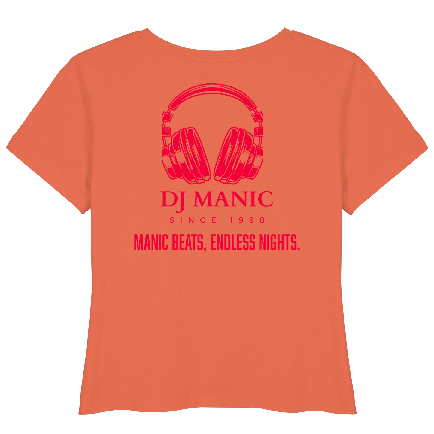 DJ Manic - Streetware - Womens Organic Lightweight T-Shirt - ThreadLabs