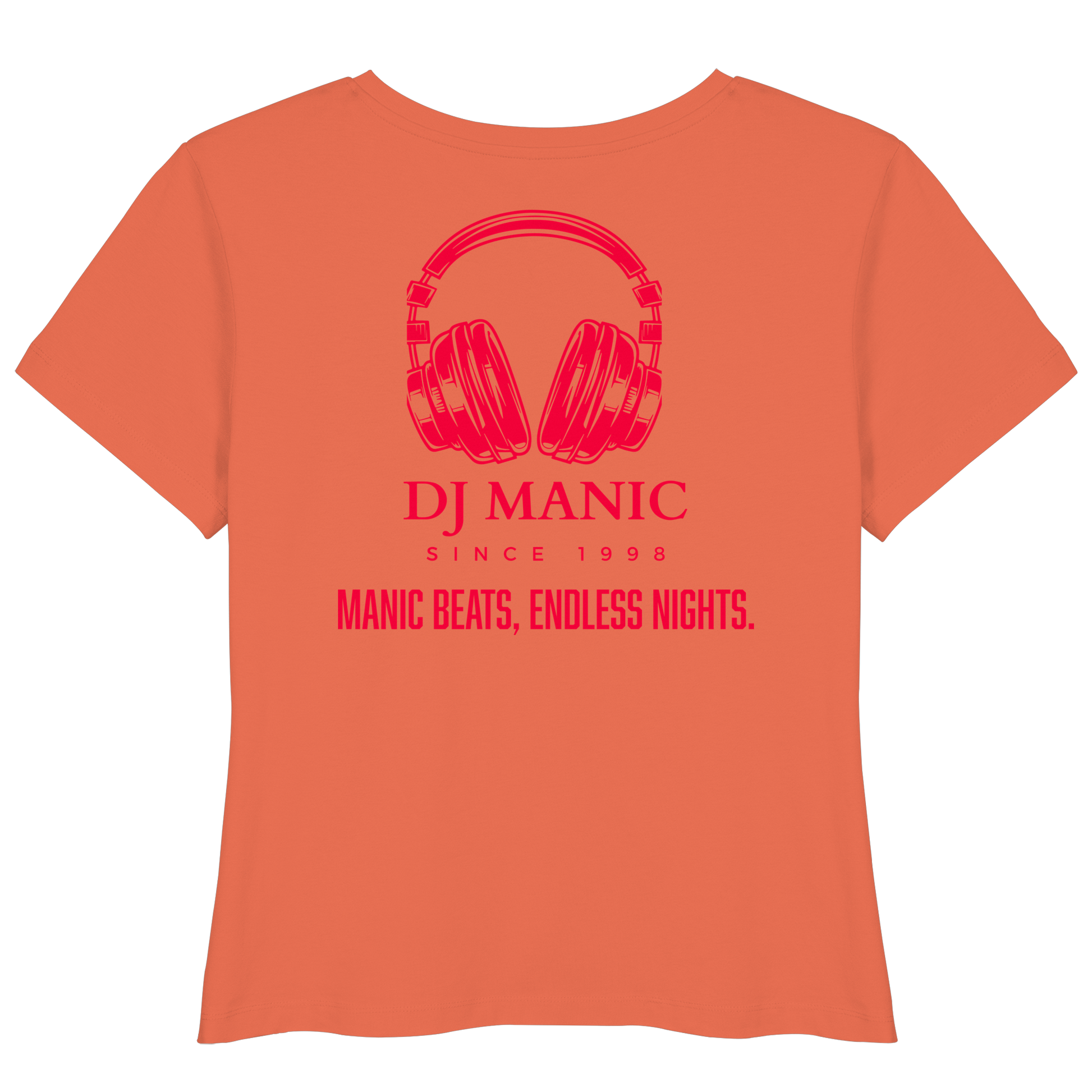 DJ Manic - Streetware - Womens Organic Lightweight T-Shirt - ThreadLabs