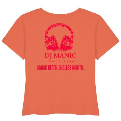 DJ Manic - Streetware - Womens Organic Lightweight T-Shirt - ThreadLabs