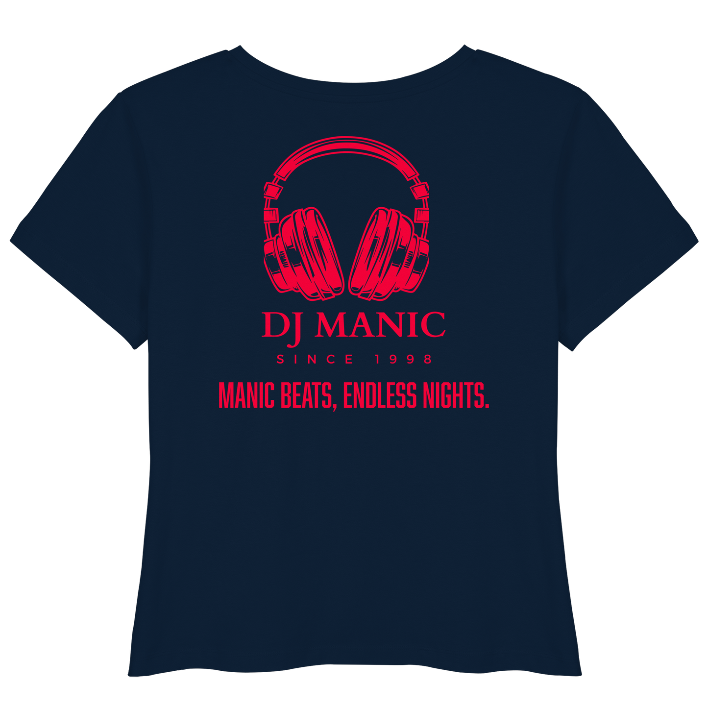 DJ Manic - Streetware - Womens Organic Lightweight T-Shirt - ThreadLabs