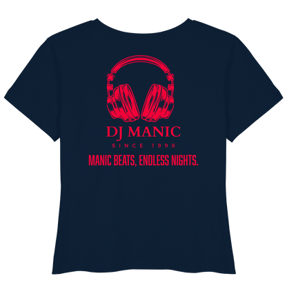 DJ Manic - Streetware - Womens Organic Lightweight T-Shirt - ThreadLabs