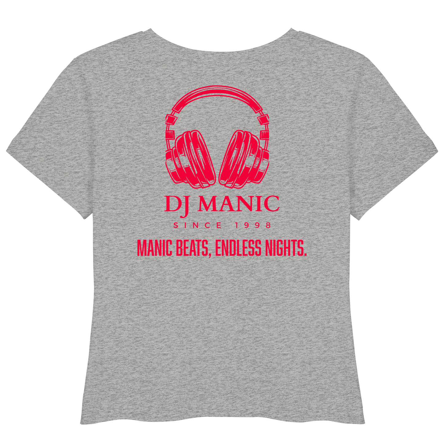 DJ Manic - Streetware - Womens Organic Lightweight T-Shirt - ThreadLabs