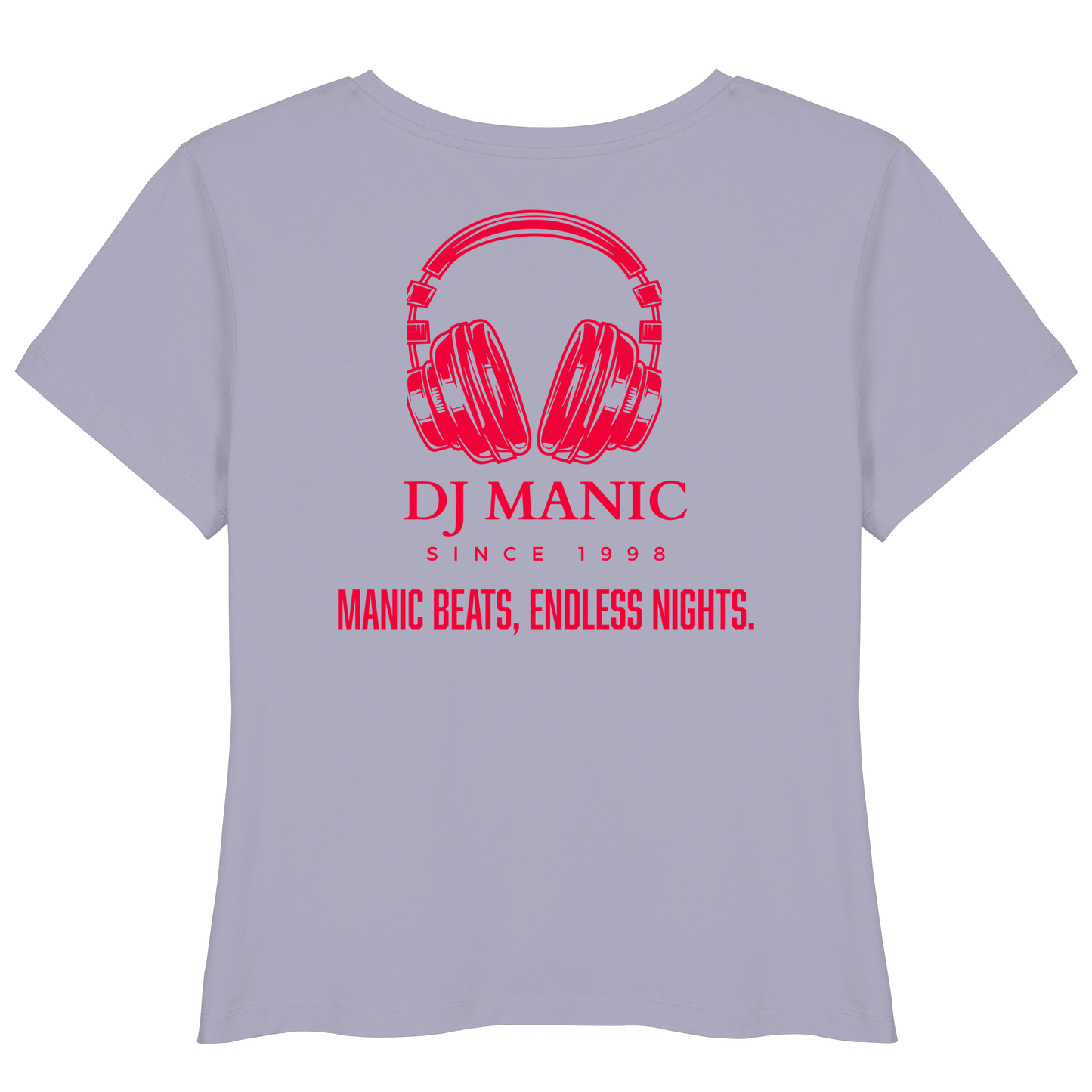 DJ Manic - Streetware - Womens Organic Lightweight T-Shirt - ThreadLabs