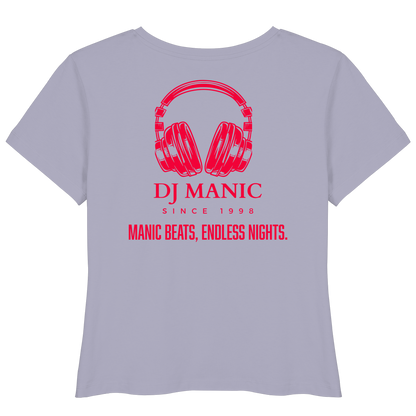 DJ Manic - Streetware - Womens Organic Lightweight T-Shirt - ThreadLabs