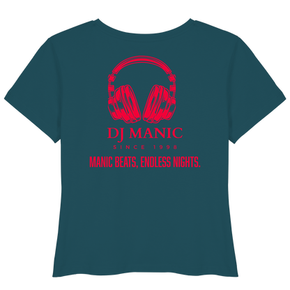 DJ Manic - Streetware - Womens Organic Lightweight T-Shirt - ThreadLabs