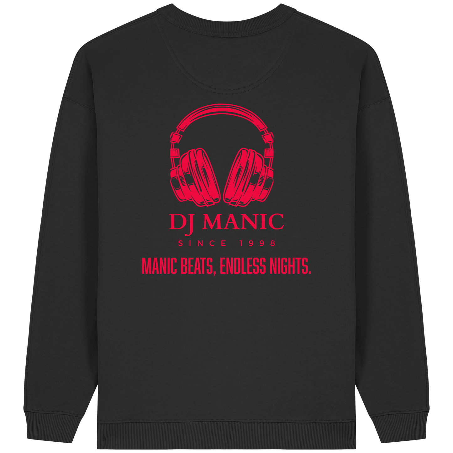 DJ Manic - Streetware - Womens Organic Oversized Sweatshirt - ThreadLabs