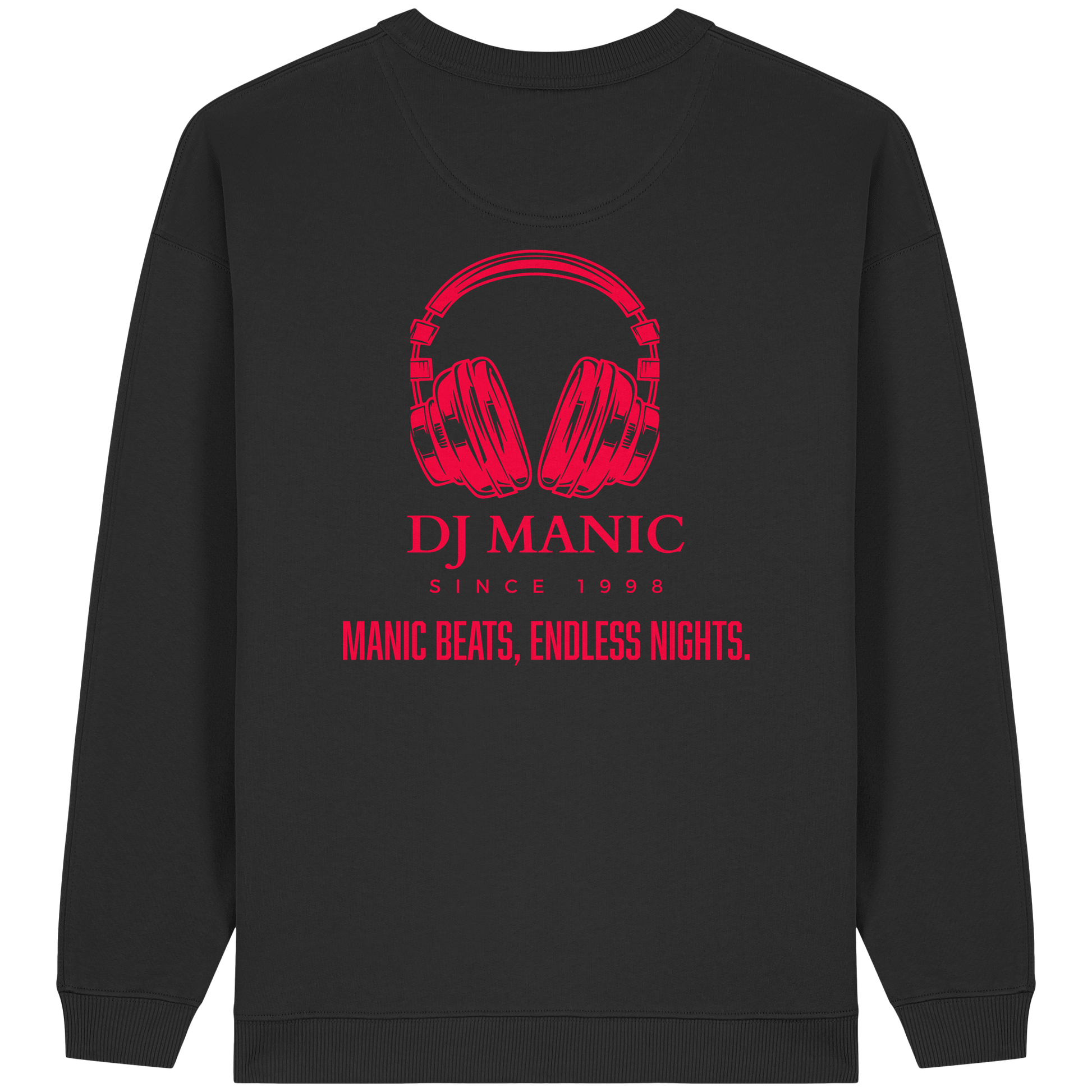 DJ Manic - Streetware - Womens Organic Oversized Sweatshirt - ThreadLabs