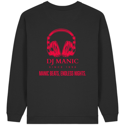 DJ Manic - Streetware - Womens Organic Oversized Sweatshirt - ThreadLabs
