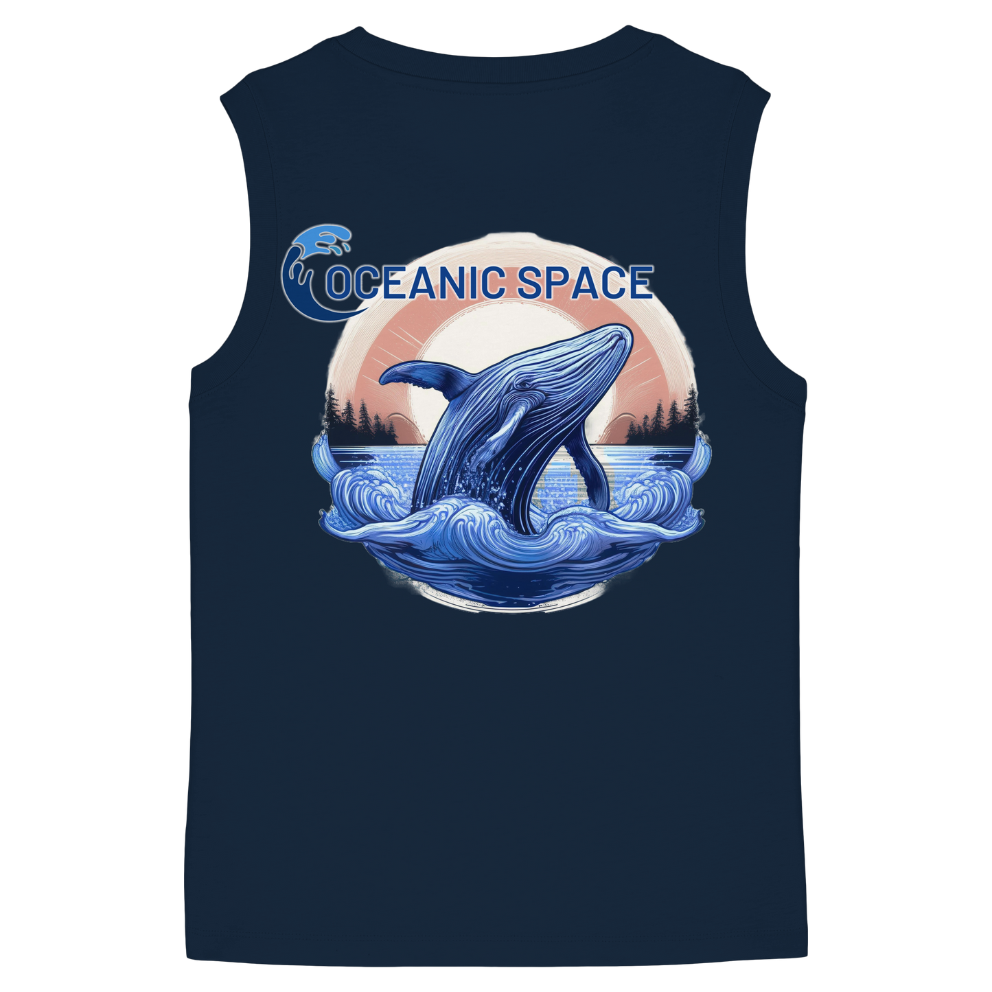 OCEANIC SPACE - Save our oceans - Womens Organic Tank Top - ThreadLabs