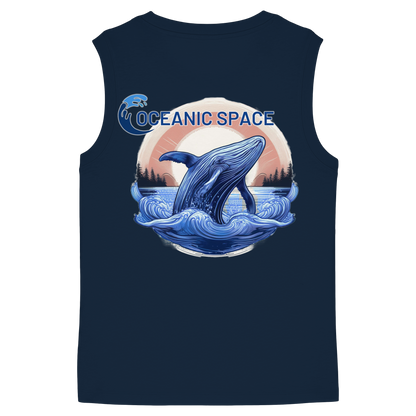 OCEANIC SPACE - Save our oceans - Womens Organic Tank Top - ThreadLabs