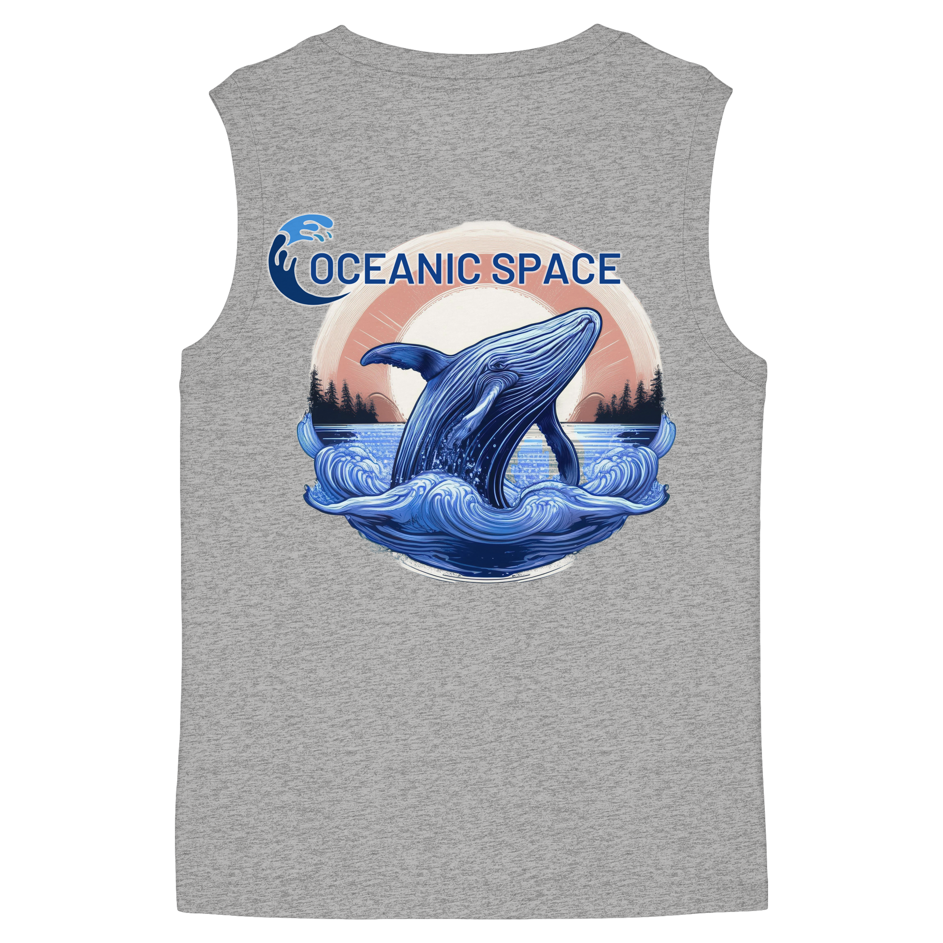 OCEANIC SPACE - Save our oceans - Womens Organic Tank Top - ThreadLabs