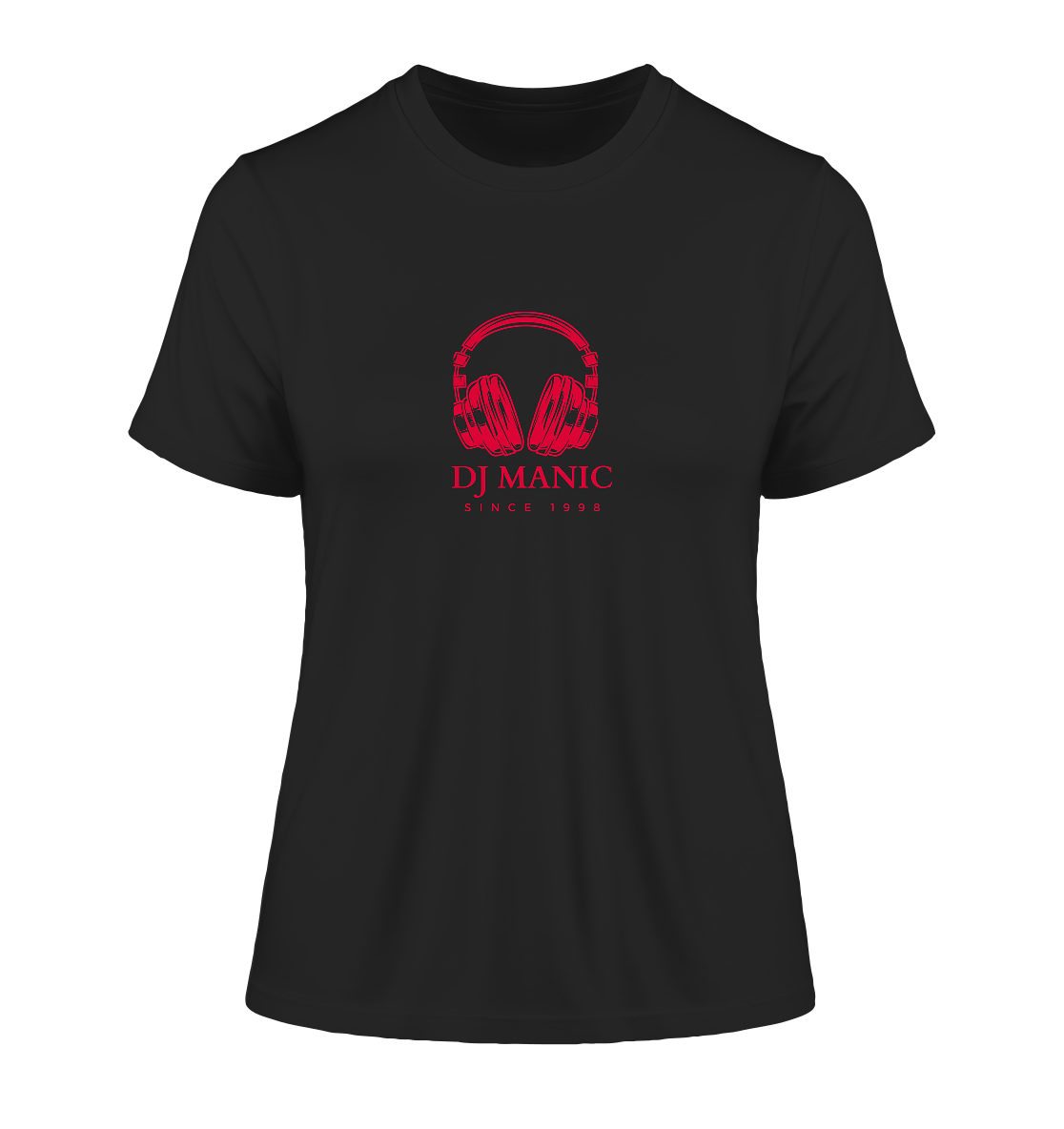 DJ Manic - Streetware - Fitted Ladies Organic Shirt - ThreadLabs