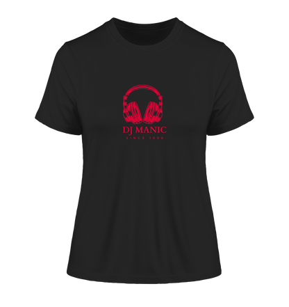 DJ Manic - Streetware - Fitted Ladies Organic Shirt - ThreadLabs