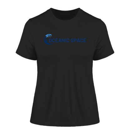 OCEANIC SPACE - Save our oceans - Fitted Ladies Organic Shirt - ThreadLabs