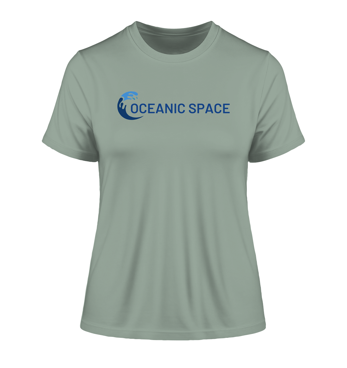 OCEANIC SPACE - Save our oceans - Fitted Ladies Organic Shirt - ThreadLabs