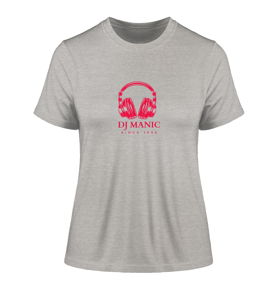 DJ Manic - Streetware - Fitted Ladies Organic Shirt - ThreadLabs