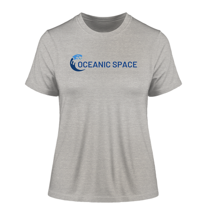 OCEANIC SPACE - Save our oceans - Fitted Ladies Organic Shirt - ThreadLabs