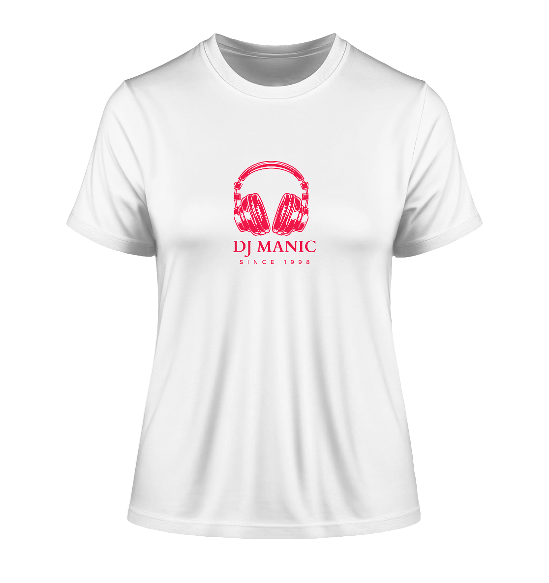 DJ Manic - Streetware - Fitted Ladies Organic Shirt - ThreadLabs