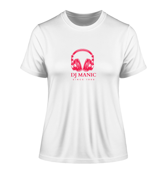 DJ Manic - Streetware - Fitted Ladies Organic Shirt - ThreadLabs