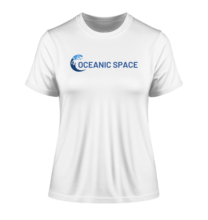 OCEANIC SPACE - Save our oceans - Fitted Ladies Organic Shirt - ThreadLabs