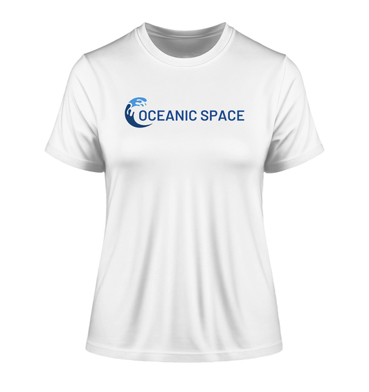 OCEANIC SPACE - Save our oceans - Fitted Ladies Organic Shirt - ThreadLabs