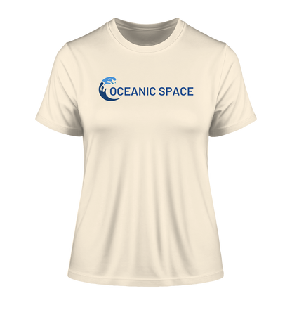 OCEANIC SPACE - Save our oceans - Fitted Ladies Organic Shirt - ThreadLabs
