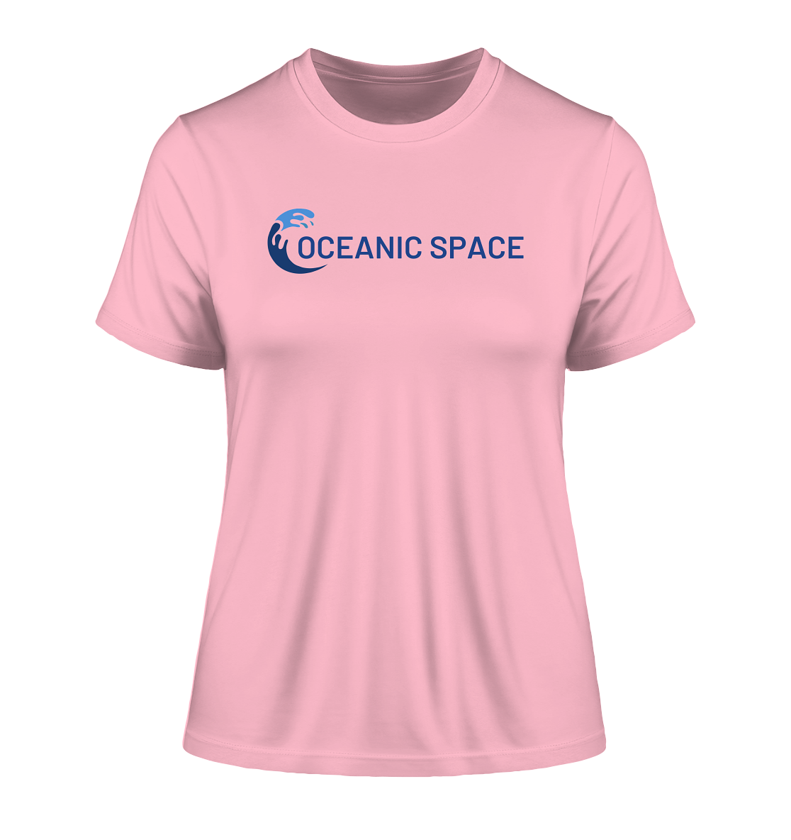 OCEANIC SPACE - Save our oceans - Fitted Ladies Organic Shirt - ThreadLabs