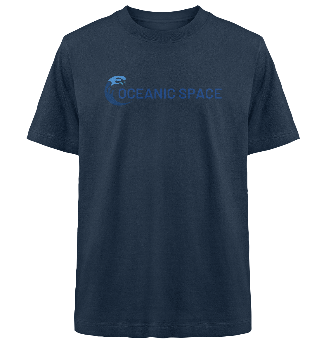 OCEANIC SPACE - Save our oceans - Heavy Oversized Organic Shirt - ThreadLabs