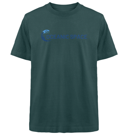OCEANIC SPACE - Save our oceans - Heavy Oversized Organic Shirt - ThreadLabs