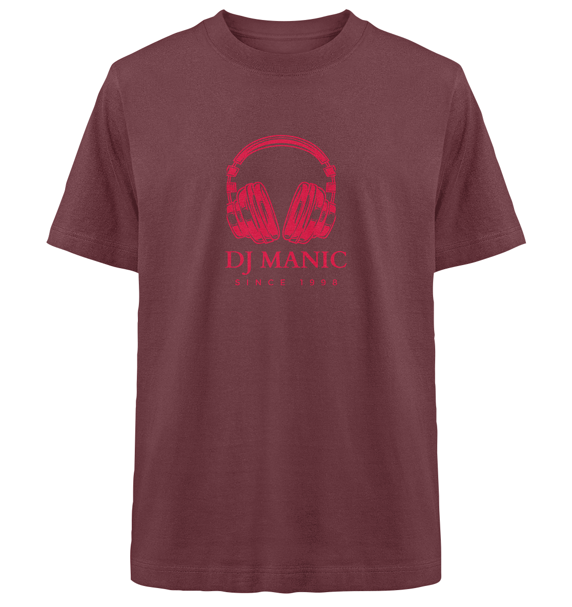 DJ Manic - Streetware - Heavy Oversized Organic Shirt - ThreadLabs