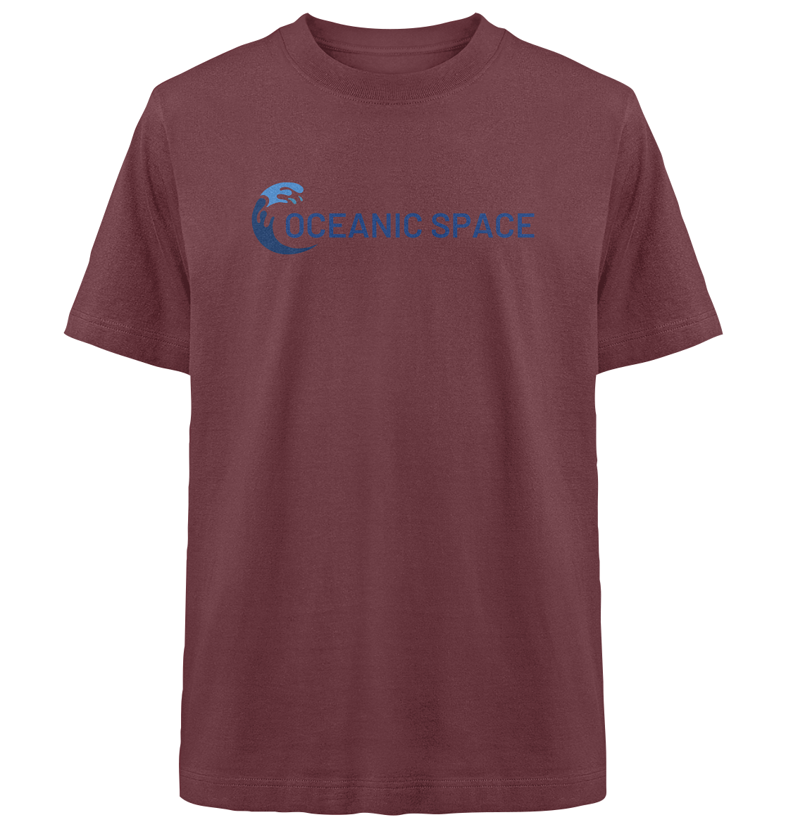 OCEANIC SPACE - Save our oceans - Heavy Oversized Organic Shirt - ThreadLabs