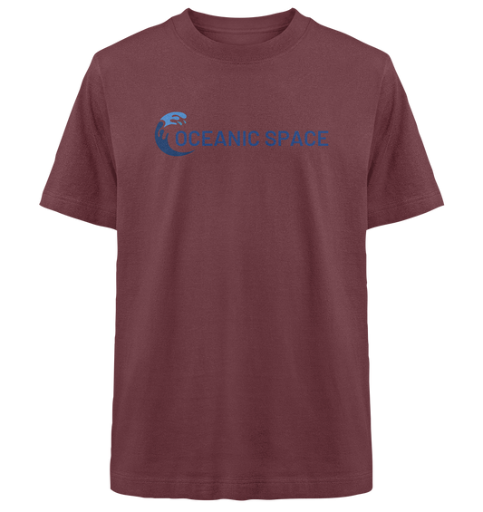 OCEANIC SPACE - Save our oceans - Heavy Oversized Organic Shirt - ThreadLabs