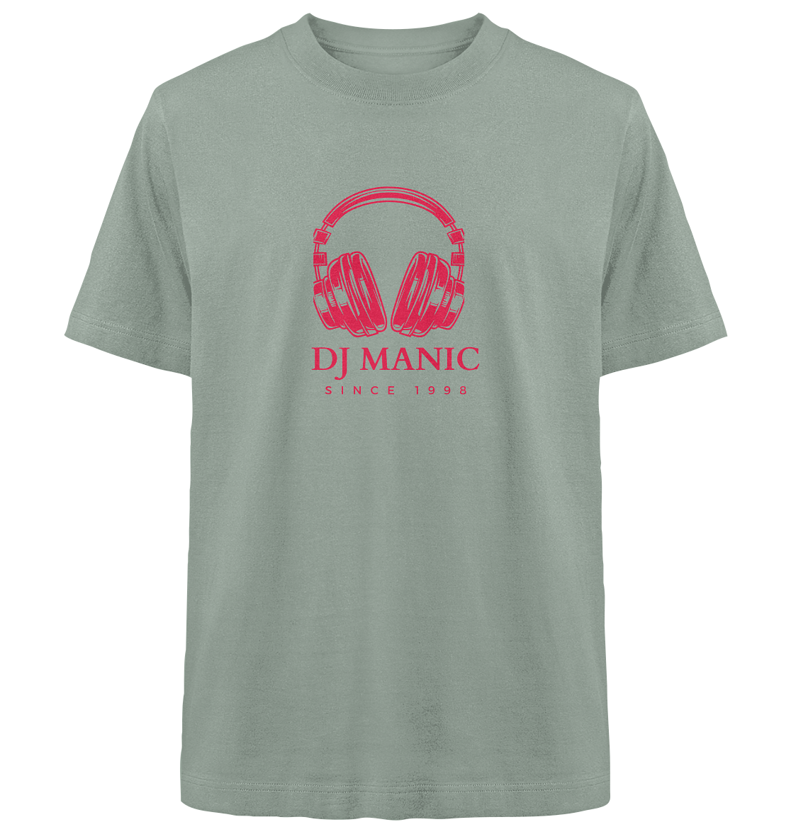 DJ Manic - Streetware - Heavy Oversized Organic Shirt - ThreadLabs