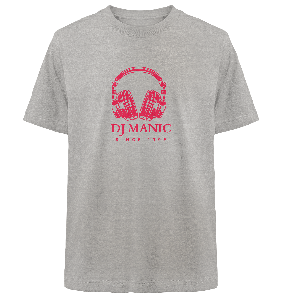 DJ Manic - Streetware - Heavy Oversized Organic Shirt - ThreadLabs