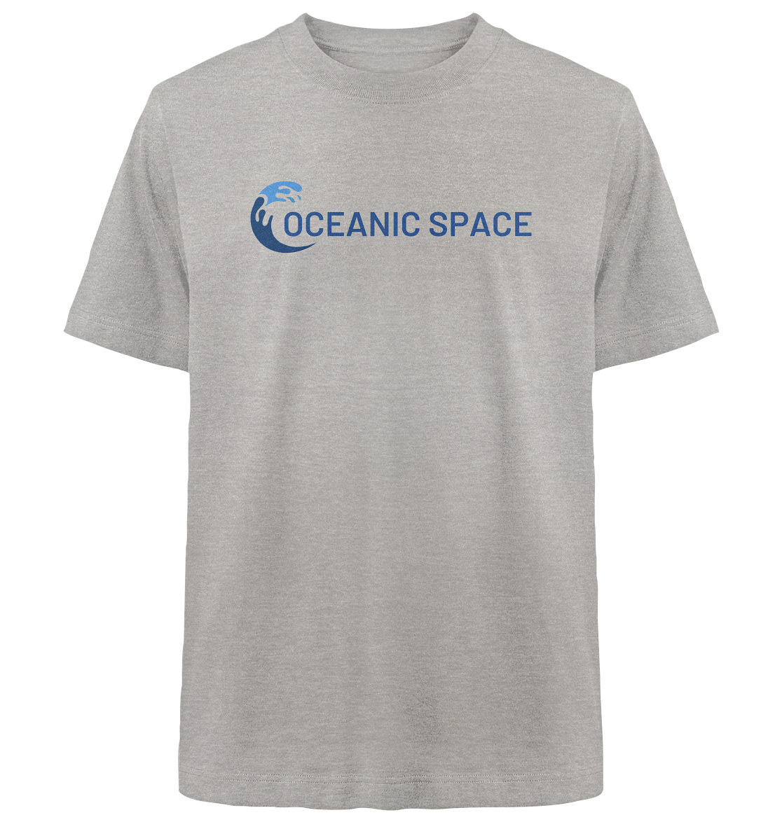 OCEANIC SPACE - Save our oceans - Heavy Oversized Organic Shirt - ThreadLabs