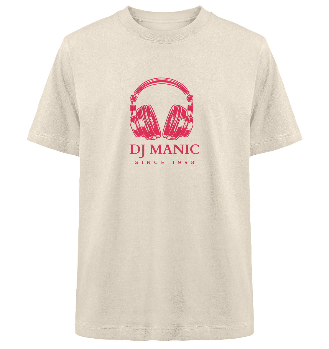 DJ Manic - Streetware - Heavy Oversized Organic Shirt - ThreadLabs